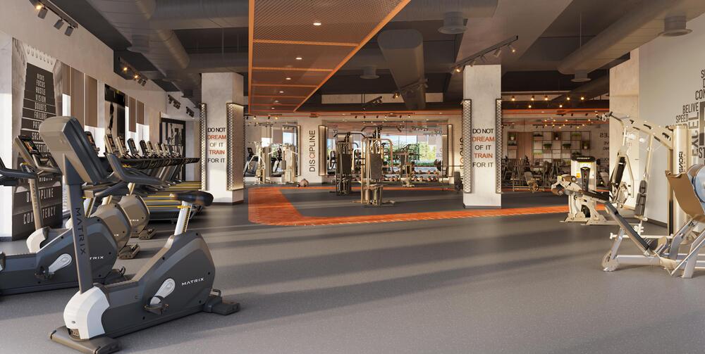 Gym in Godrej Ivara